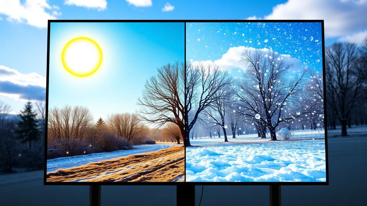 Weather-Based Content Display
